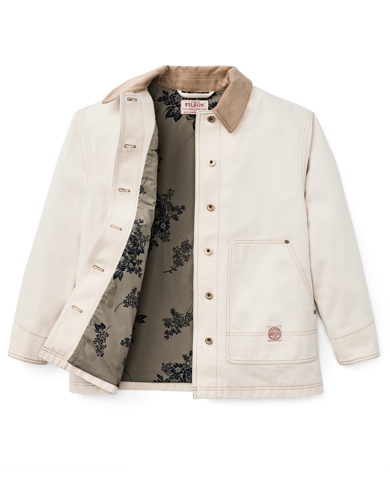 Alternative view of Women's 11-oz. Denim Barn Coat - Natural Seed