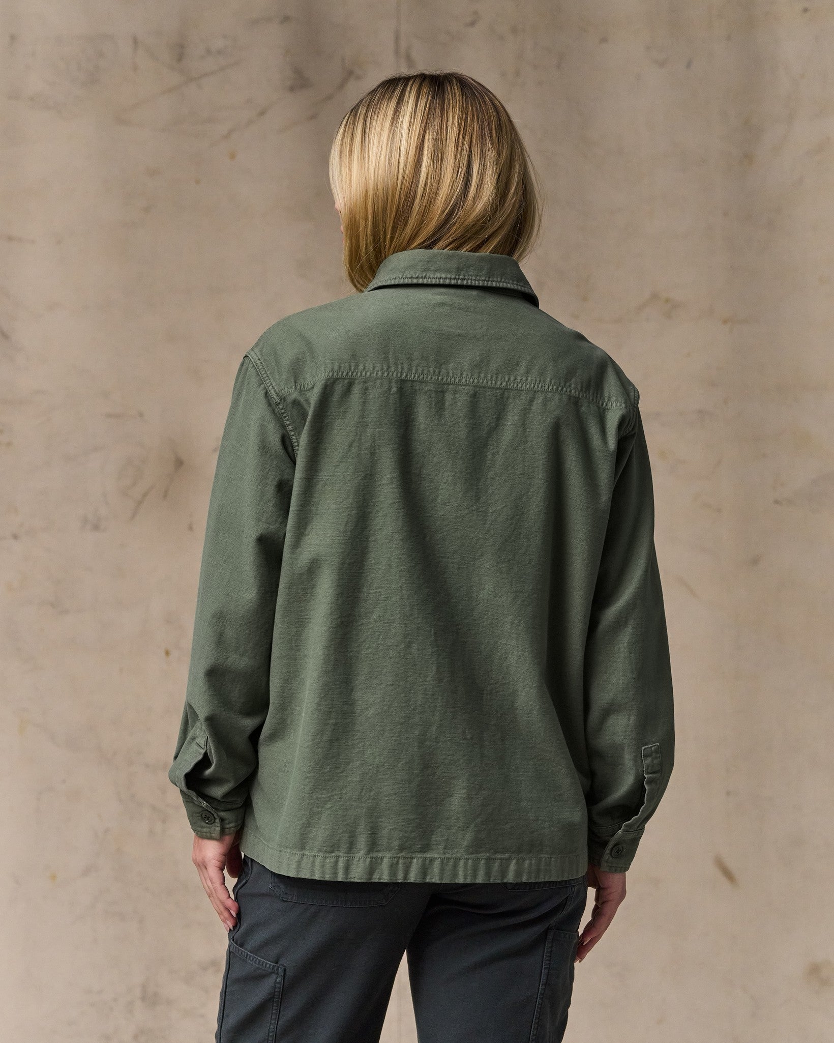 Alternative view of Women's Field Jac-Shirt - Service Green