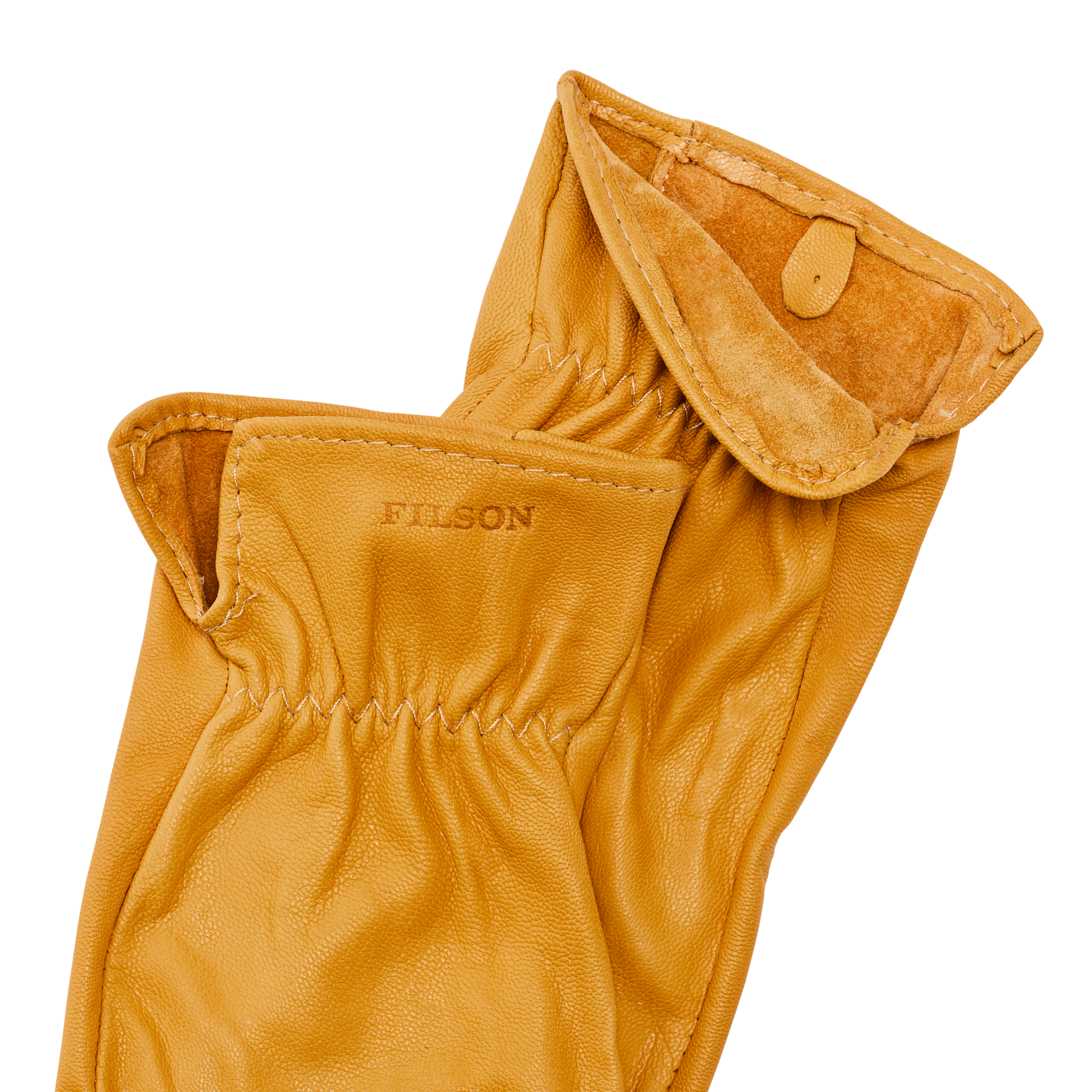 Alternative view of Original Goatskin Gloves - Tan
