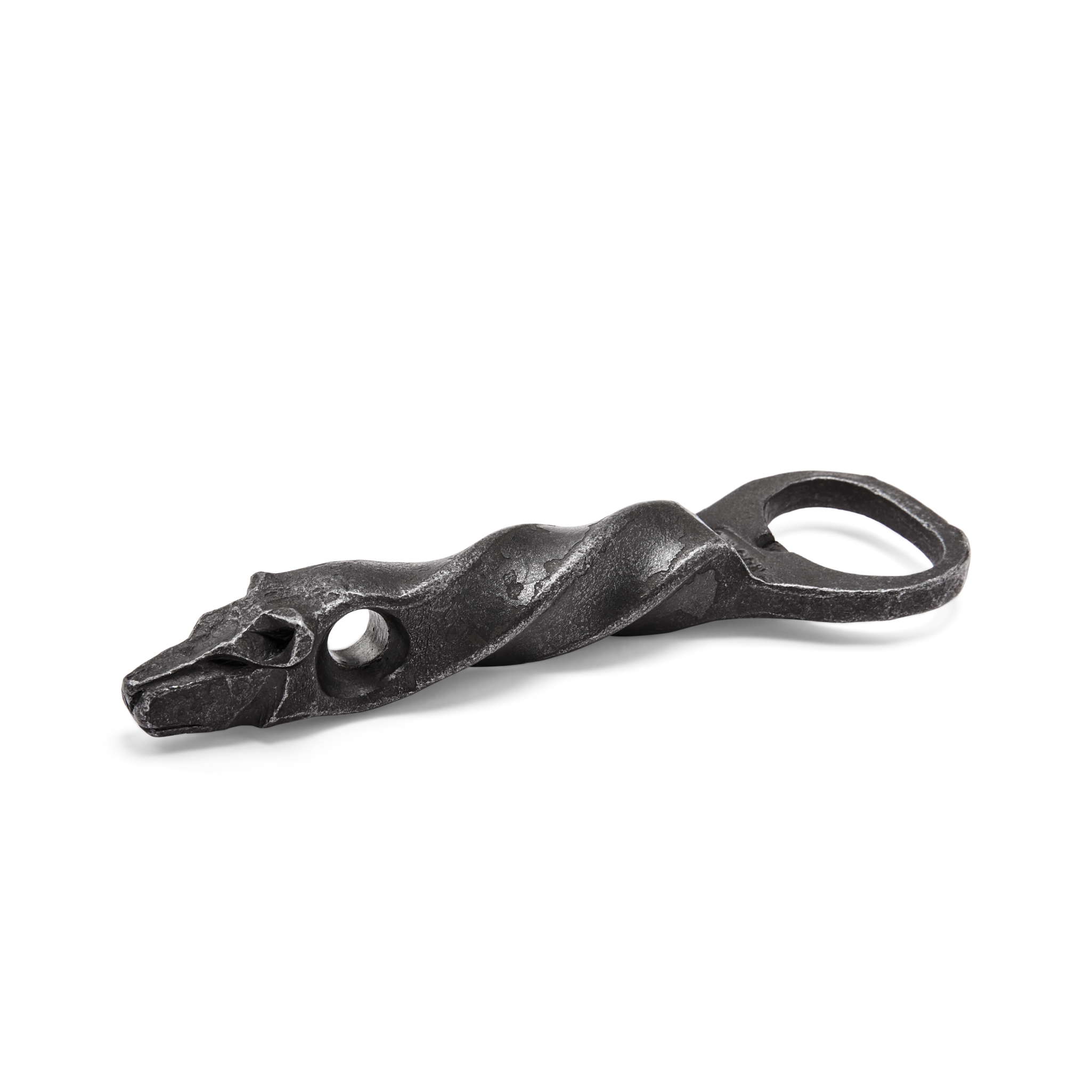 Alternative view of Wolf Head Bottle Opener - Steel