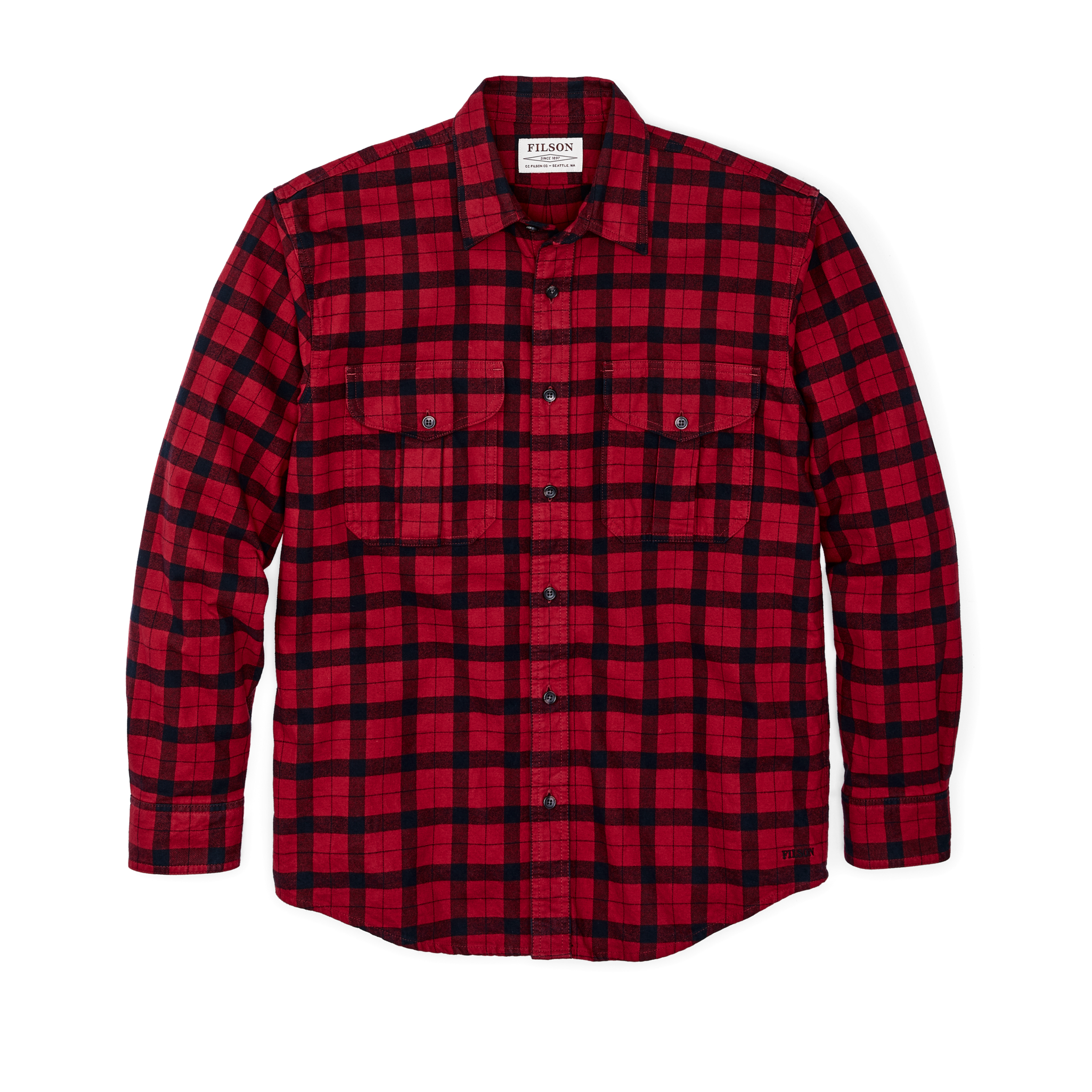 Alternative view of Alaskan Guide Shirt - Red/black Plaid