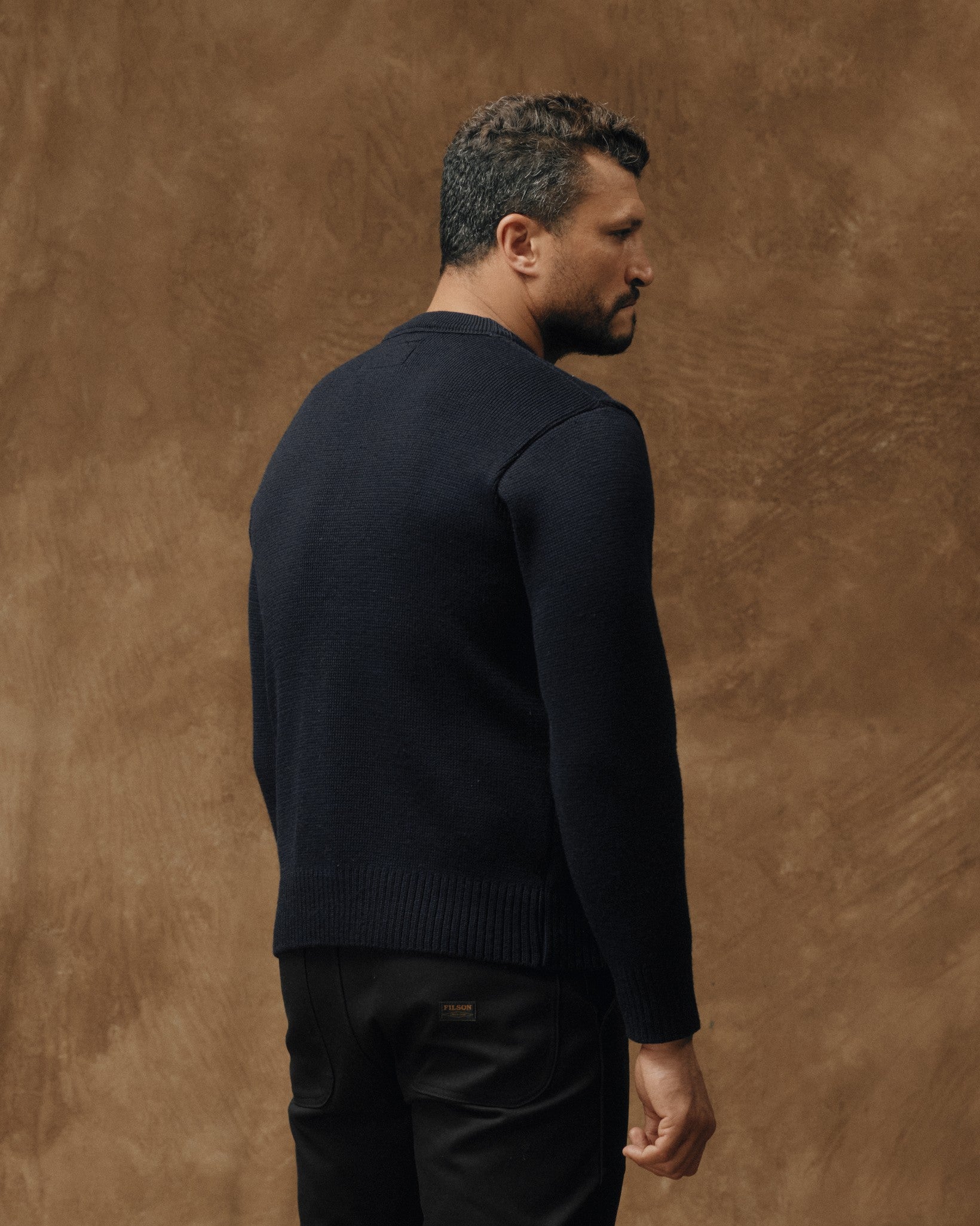 Alternative view of Crewneck Guide Sweater - Dark Navy