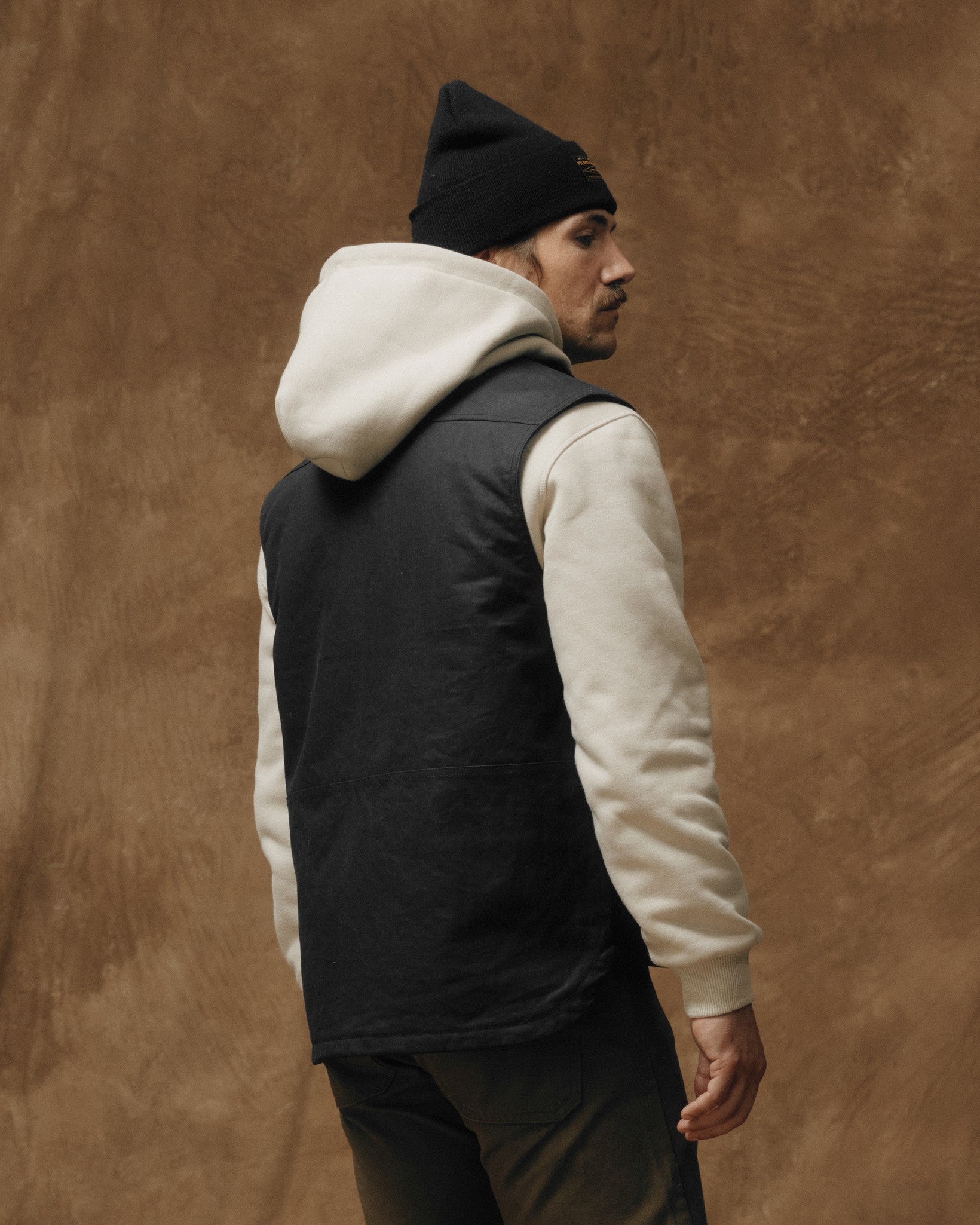 Alternative view of Tin Cloth Insulated Work Vest - Black