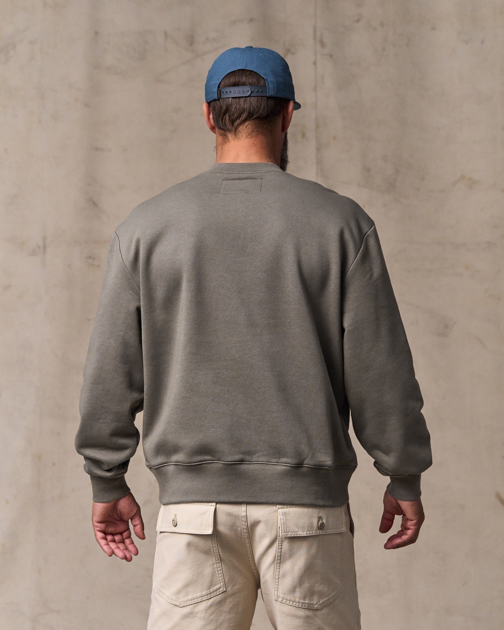 Alternative view of Northwest Crewneck Sweatshirt - Hawk Brown