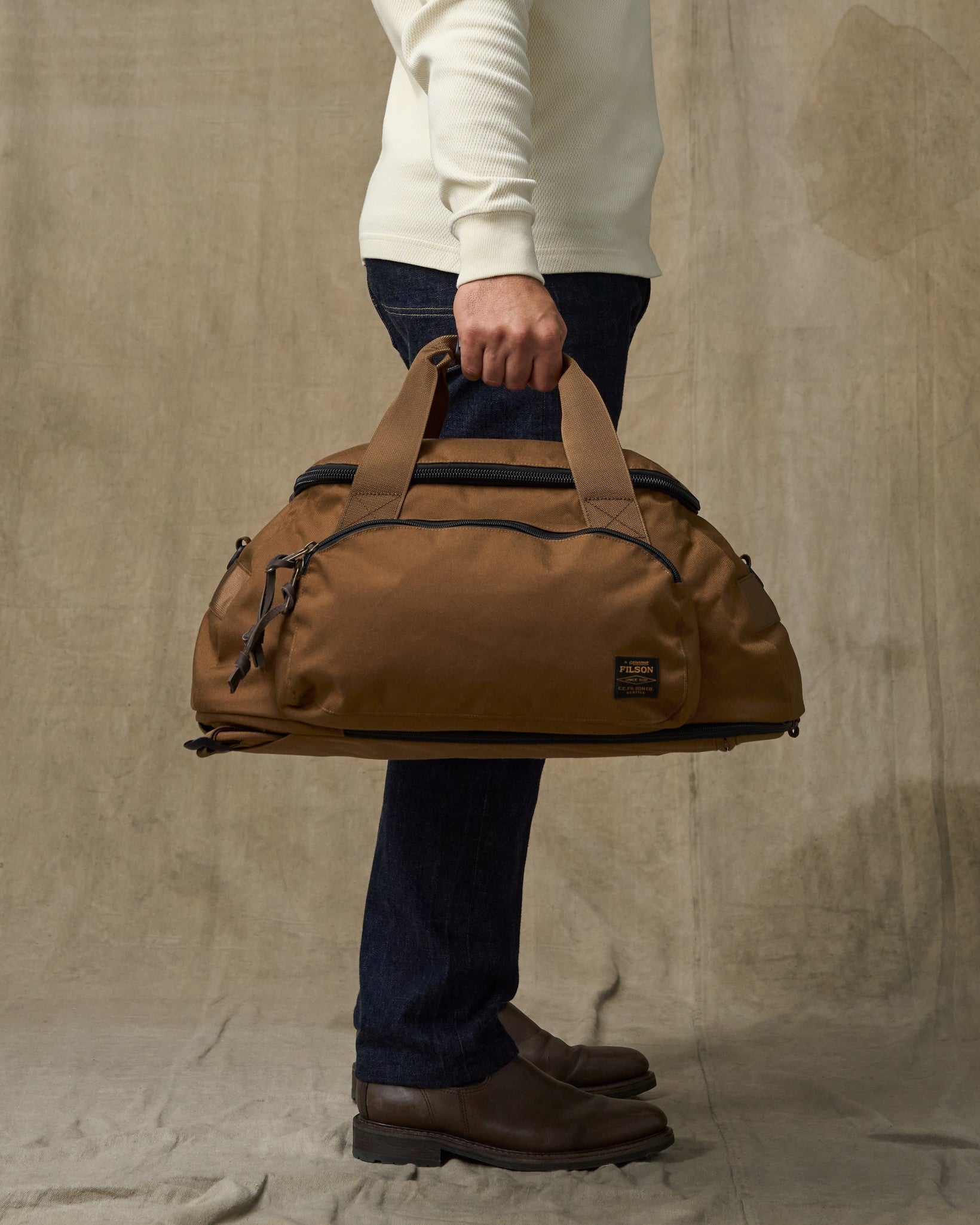 Alternative view of Dryden Duffle Pack - Whiskey